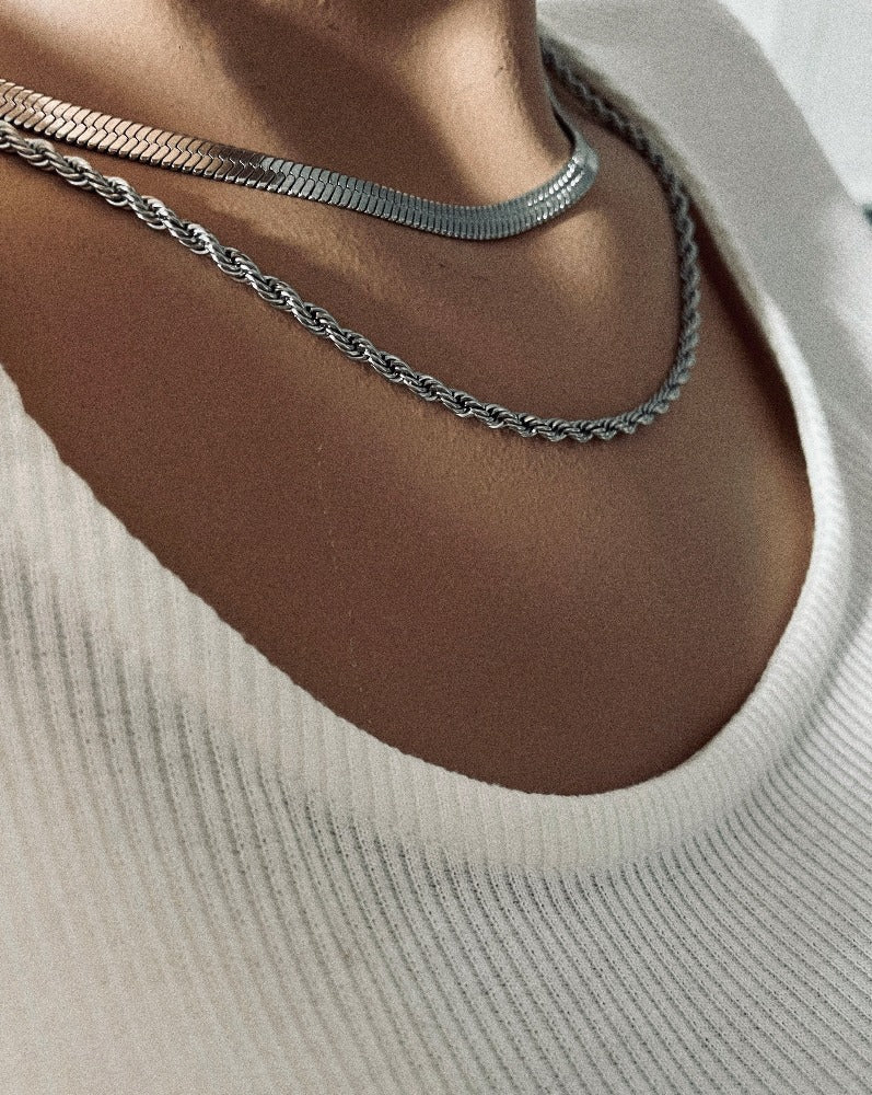 Cadena Cordón Rope | KHLOE JOYAS | Cadenas,Color Oro,Gargantillas,Unisex