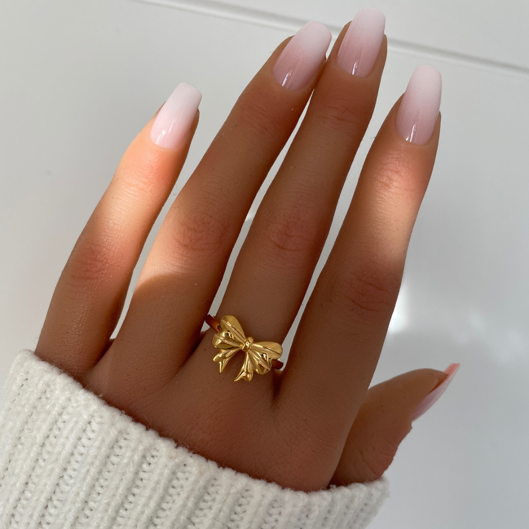 Anillo Bow | KHLOE JOYAS | 15%,Anillos,Color Oro,Lazos