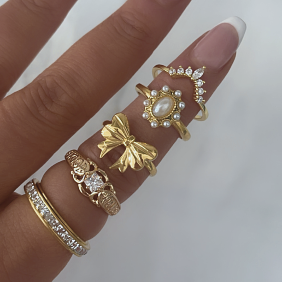 Anillo Cindy | KHLOE JOYAS | Anillos,Color Oro,Con Brillantes,Plata De Ley