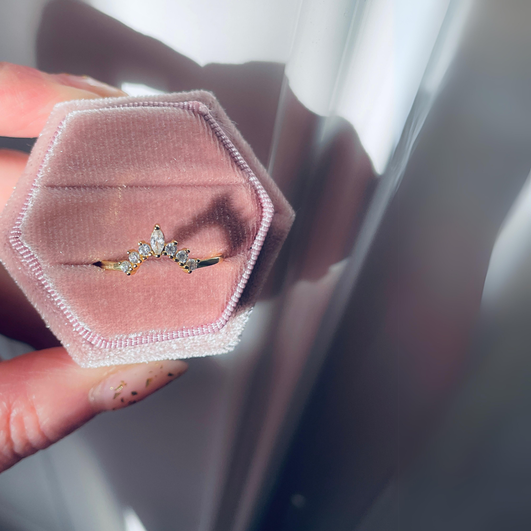 Anillo Cindy | KHLOE JOYAS | Anillos,Color Oro,Con Brillantes,Plata De Ley