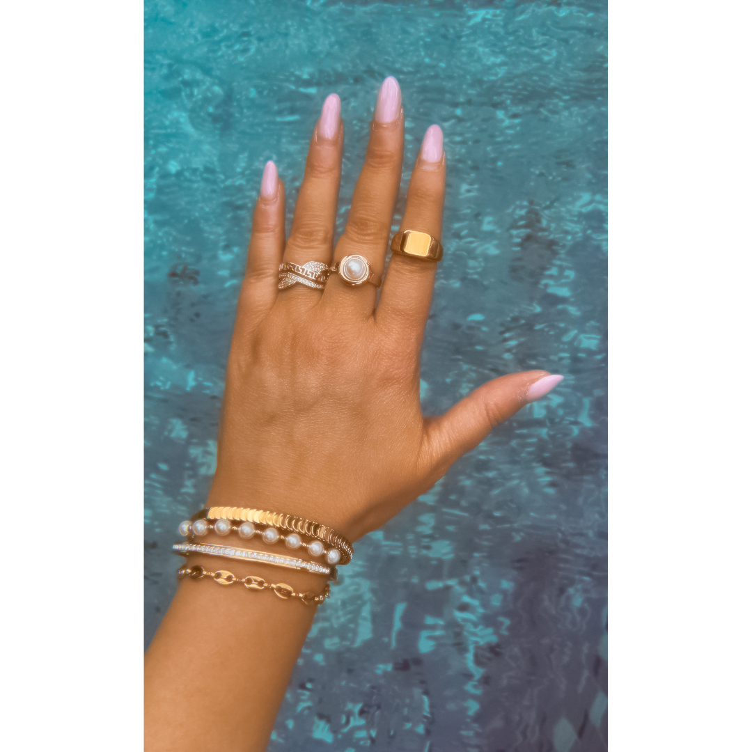 Anillo Corfu | KHLOE JOYAS | 40%,Anillos,Color Oro,Color Plata,Con Brillantes