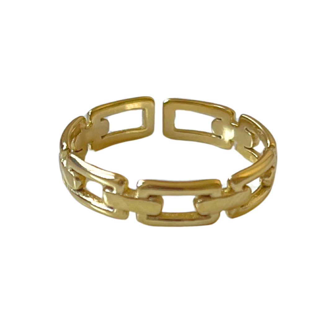 Anillo Courreges | KHLOE JOYAS | Anillos,Color Oro,Color Plata