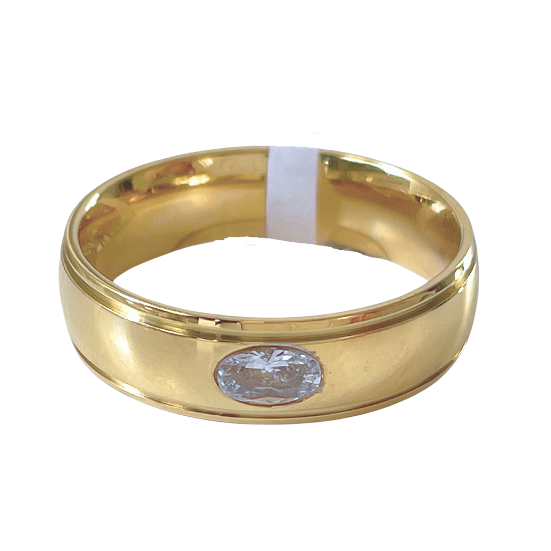 Anillo Evoque | KHLOE JOYAS | 40%,Anillos,Color Oro,Con Brillantes,Unisex