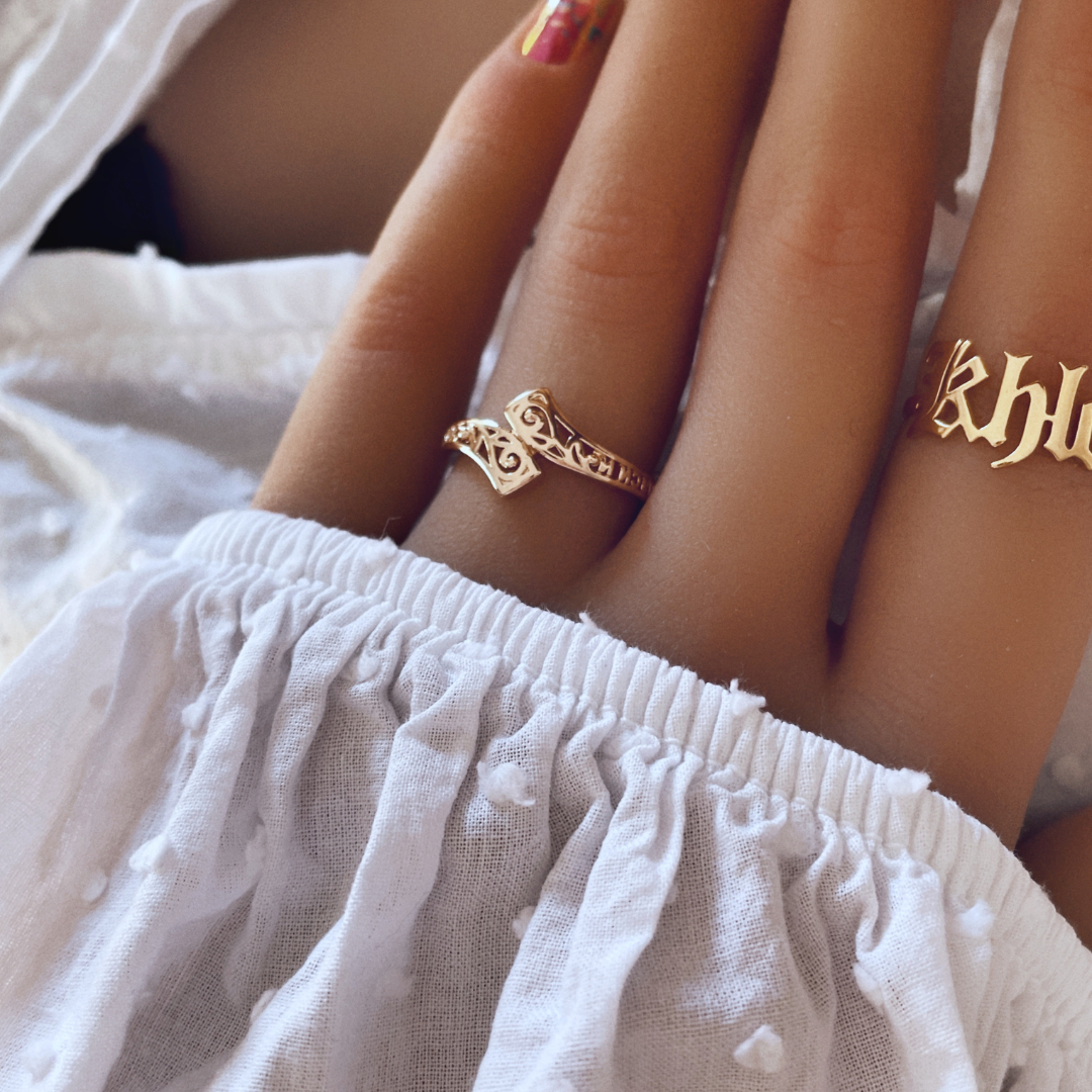 Anillo Kendall | KHLOE JOYAS | 40%,Anillos,Color Oro,Color Rosé