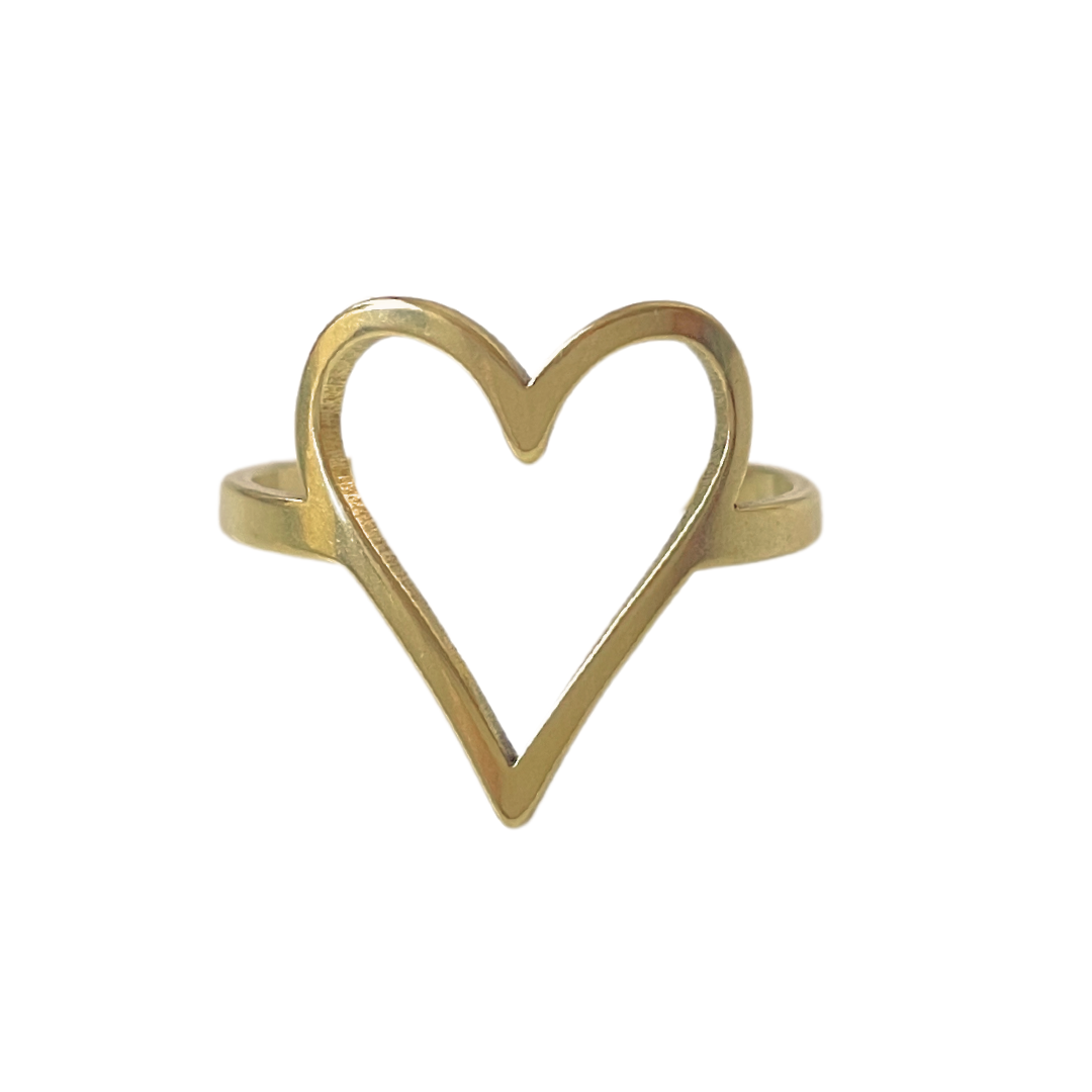 Anillo Lovers | KHLOE JOYAS | Anillos,Color Oro,Corazon