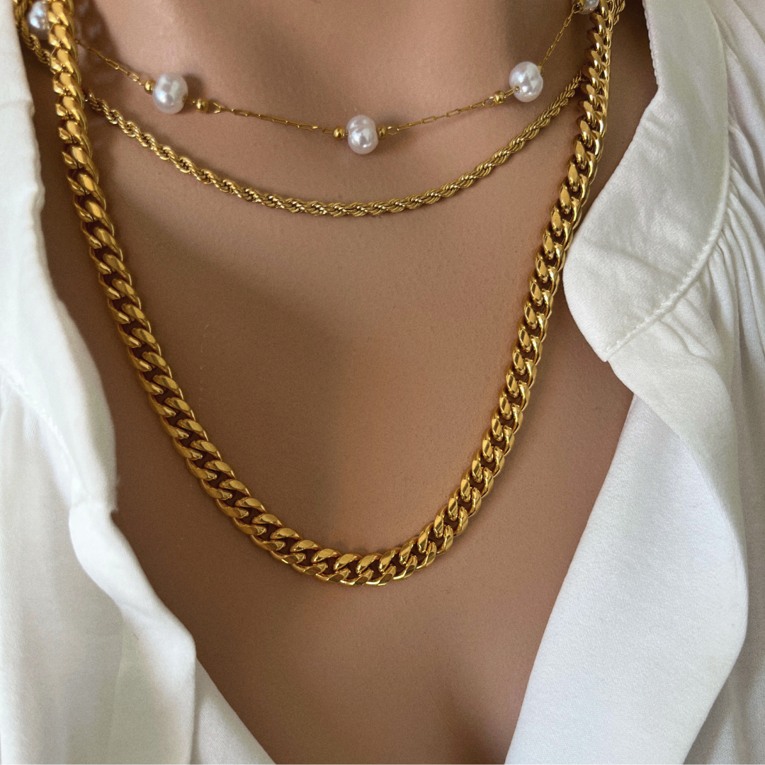 Cadena Sam | KHLOE JOYAS | Cadenas,Collares,Color Oro,Unisex