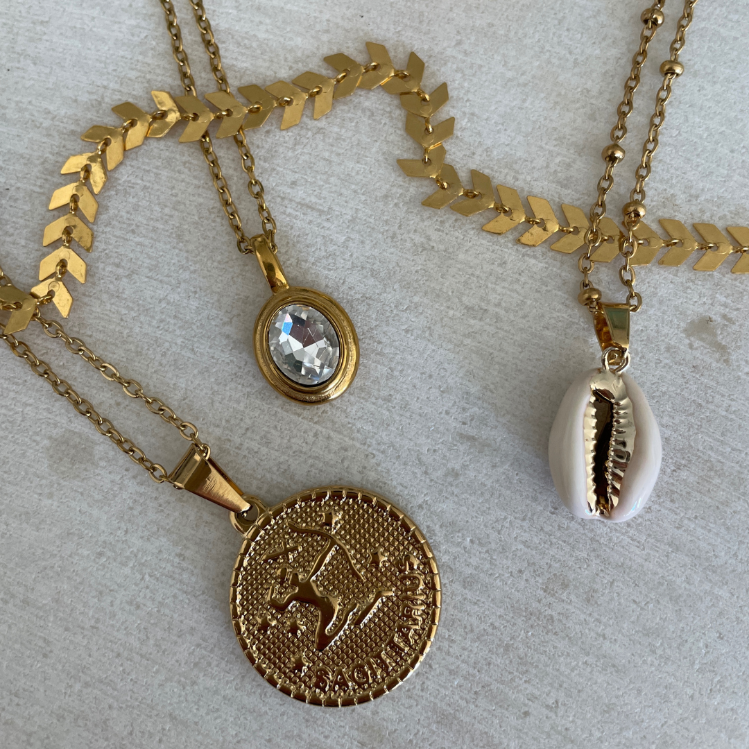 Collar Bardot | KHLOE JOYAS | 60%,Colgantes,Collares,Color Oro,Con Brillantes