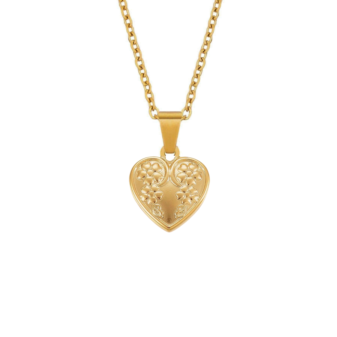 Collar Corazón Ember | KHLOE JOYAS | Colgantes,Collares,Color Oro,Corazon