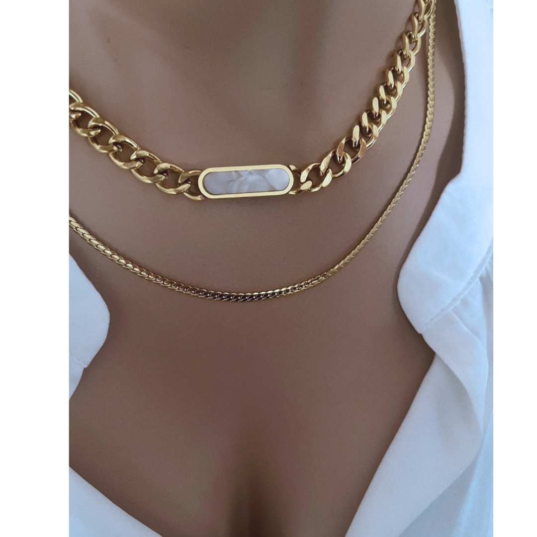 Collar Gina | KHLOE JOYAS | Cadenas,Collares,Color Oro,Gargantillas,Unisex