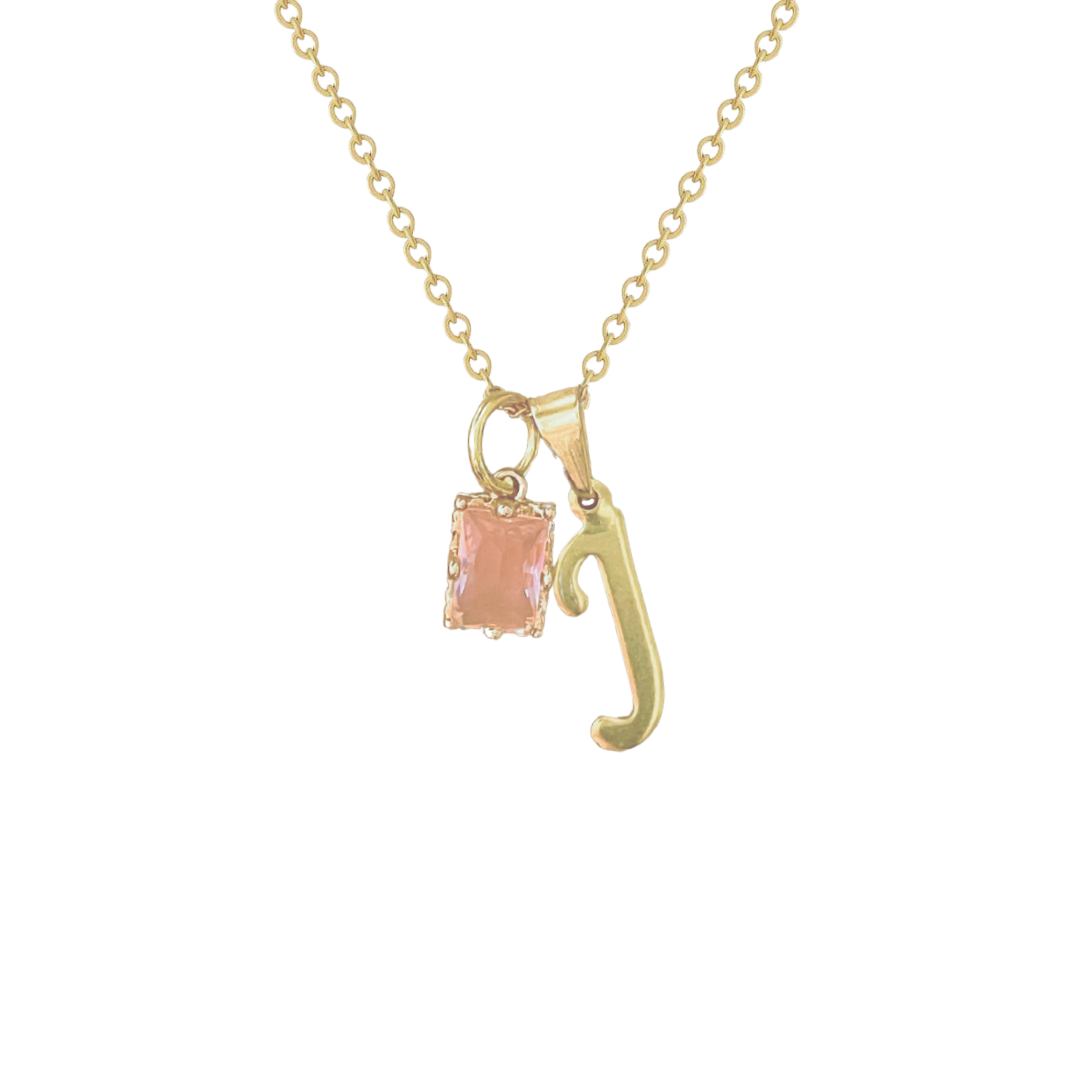 Collar Inicial Ella | KHLOE JOYAS | Colgantes,Collares,Color Oro,Colores,Iniciales