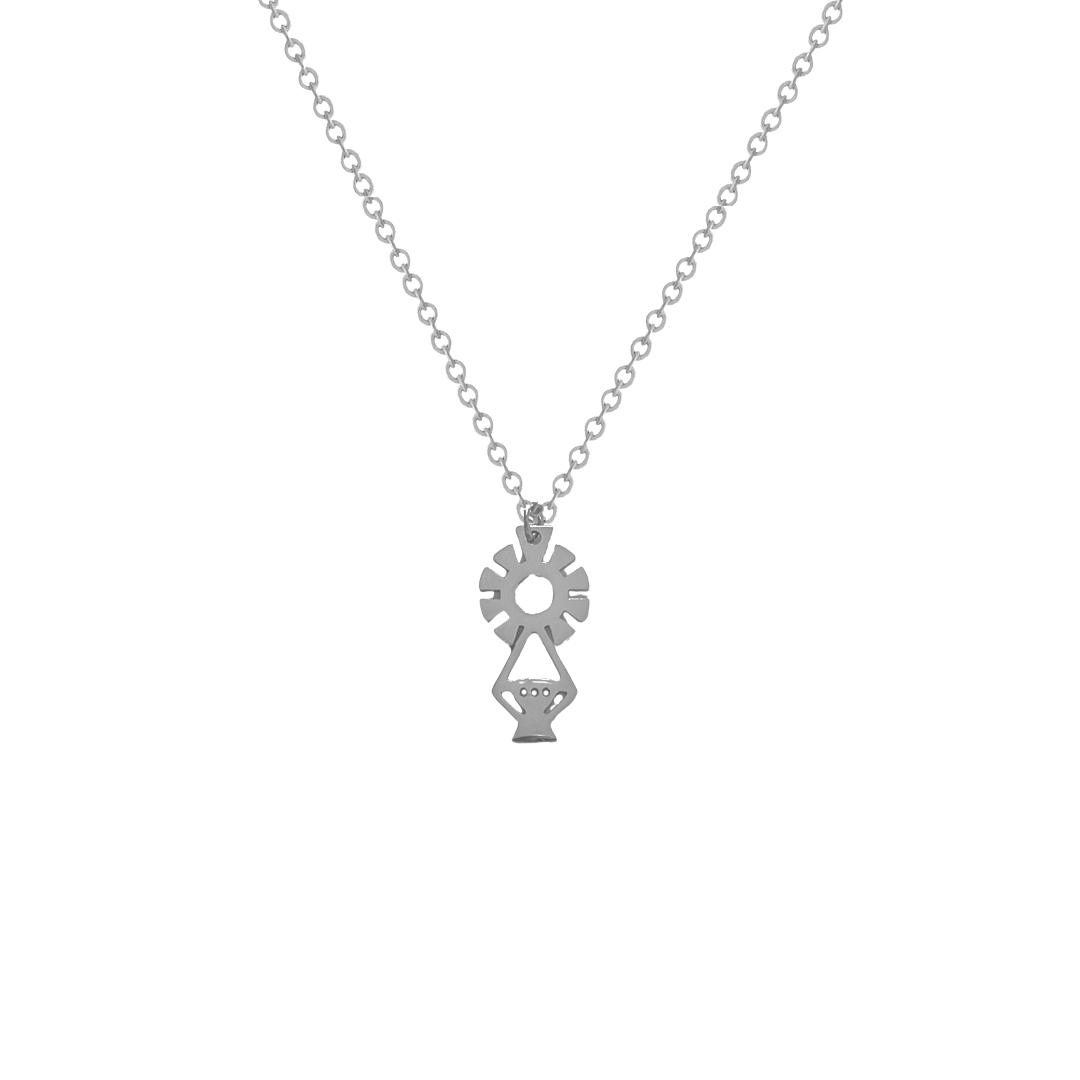 Virgin of Covadonga Silhouette Necklace