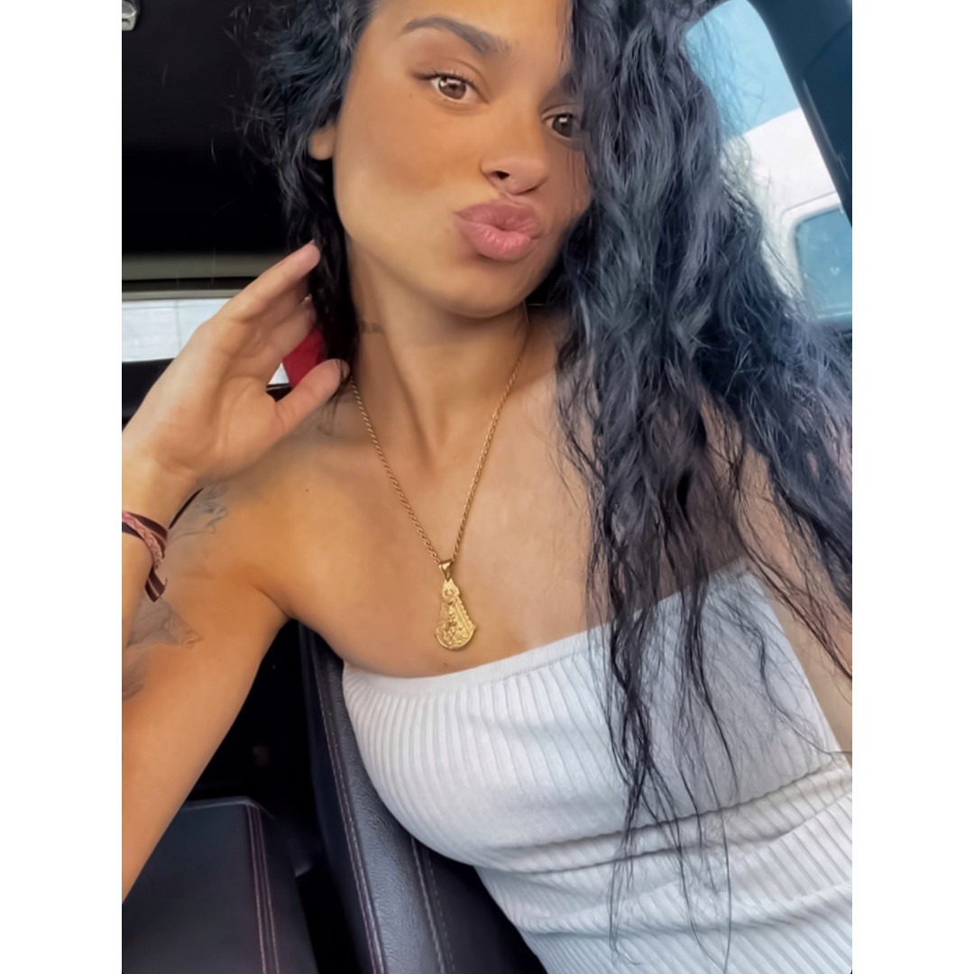 Collar Virgen Del Rocio | KHLOE JOYAS | 15%,Colgantes,Collares,Color Oro,Religioso,Unisex