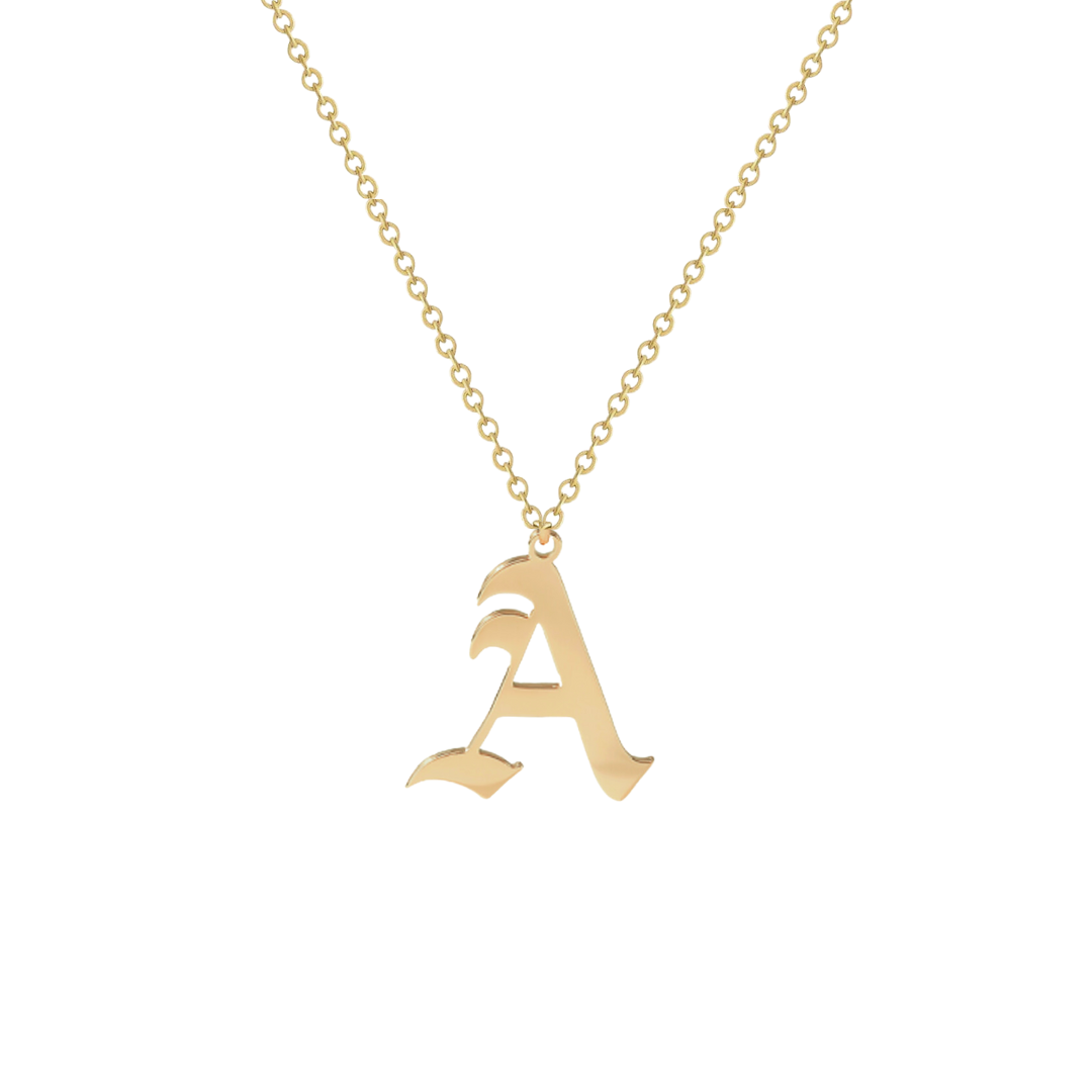 Collar Inicial Codice | KHLOE JOYAS | 15%,Colgantes,Color Oro,Gargantillas,Iniciales