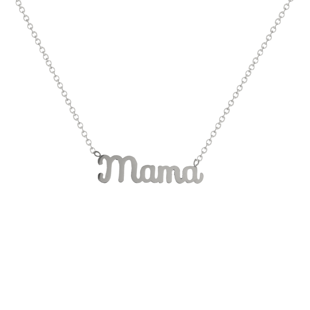 Mom Written Necklace