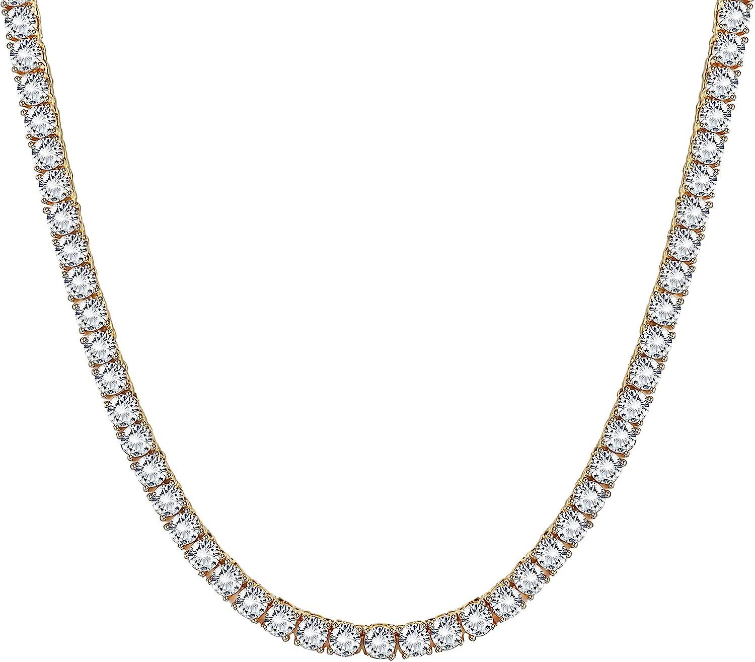 Gargantilla Brillantes Tennis | KHLOE JOYAS | 15%,Cadenas,Collares,Color Oro,Con Brillantes,Gargantillas