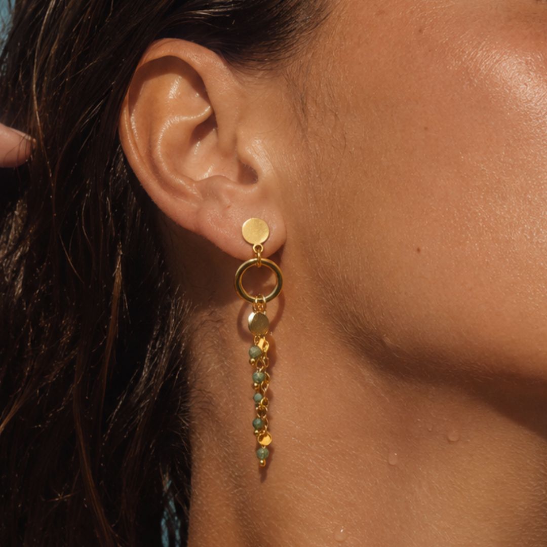 Izzy Natural Stone Earrings