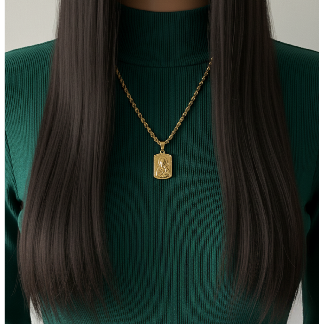 Collar Virgen Del Carmen Retablo