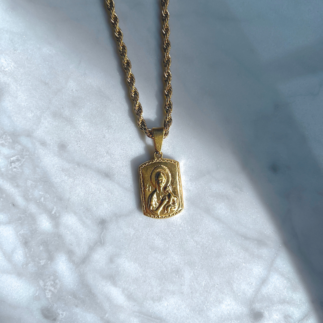 Collar Virgen Del Carmen Retablo