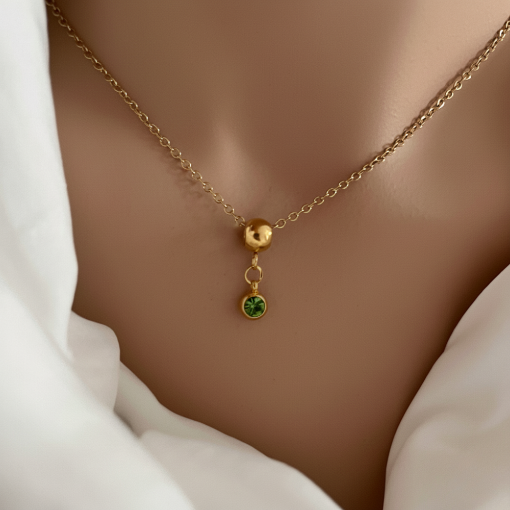 Collar Brindis Piedra Natal