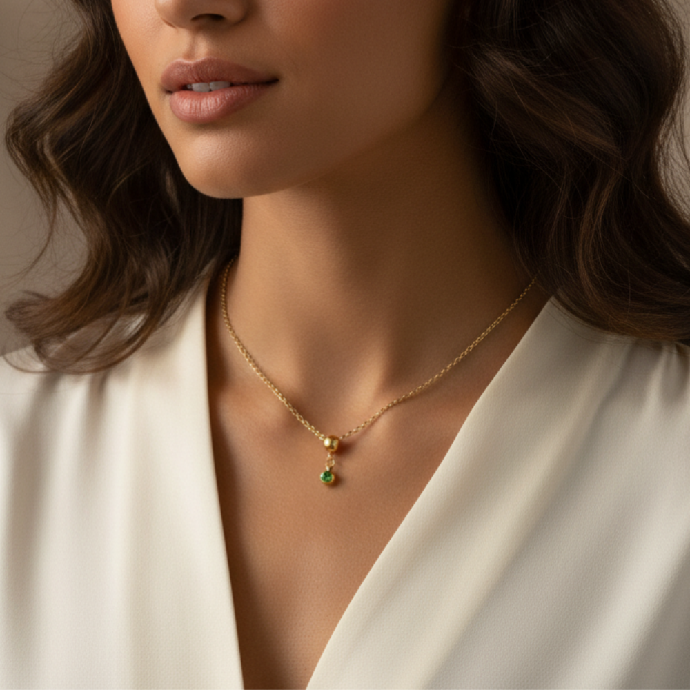 Toast Birthstone Necklace