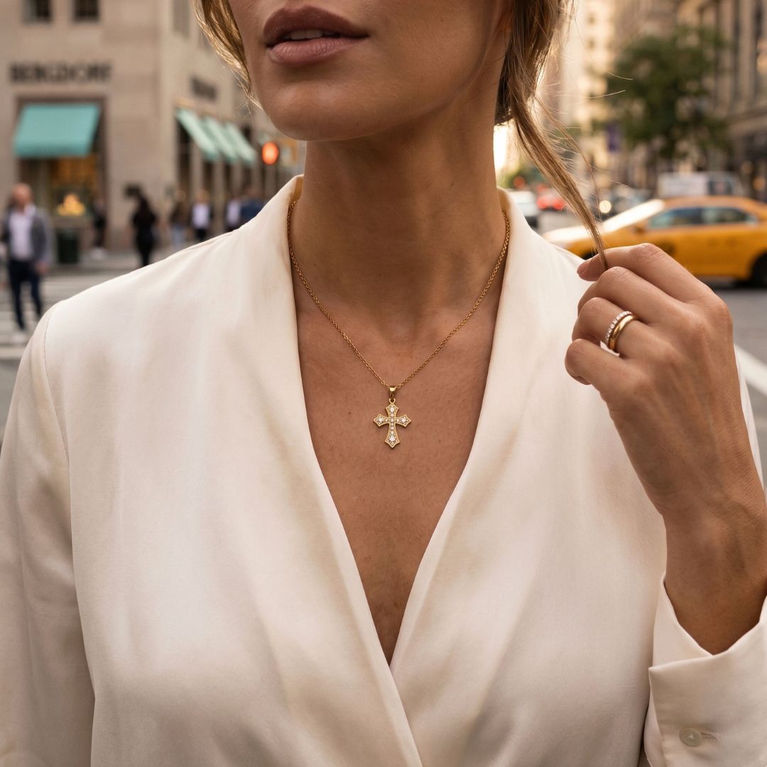 Collar Cruz Serenity