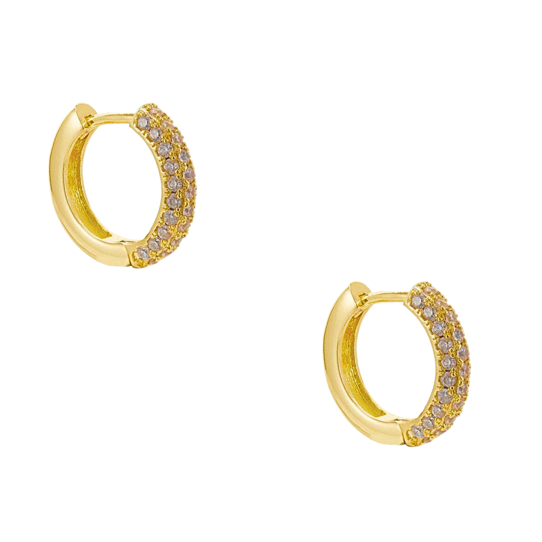 Pendientes Arapacis Mini | KHLOE JOYAS | 15%,Color Oro,Con Brillantes,Pendientes