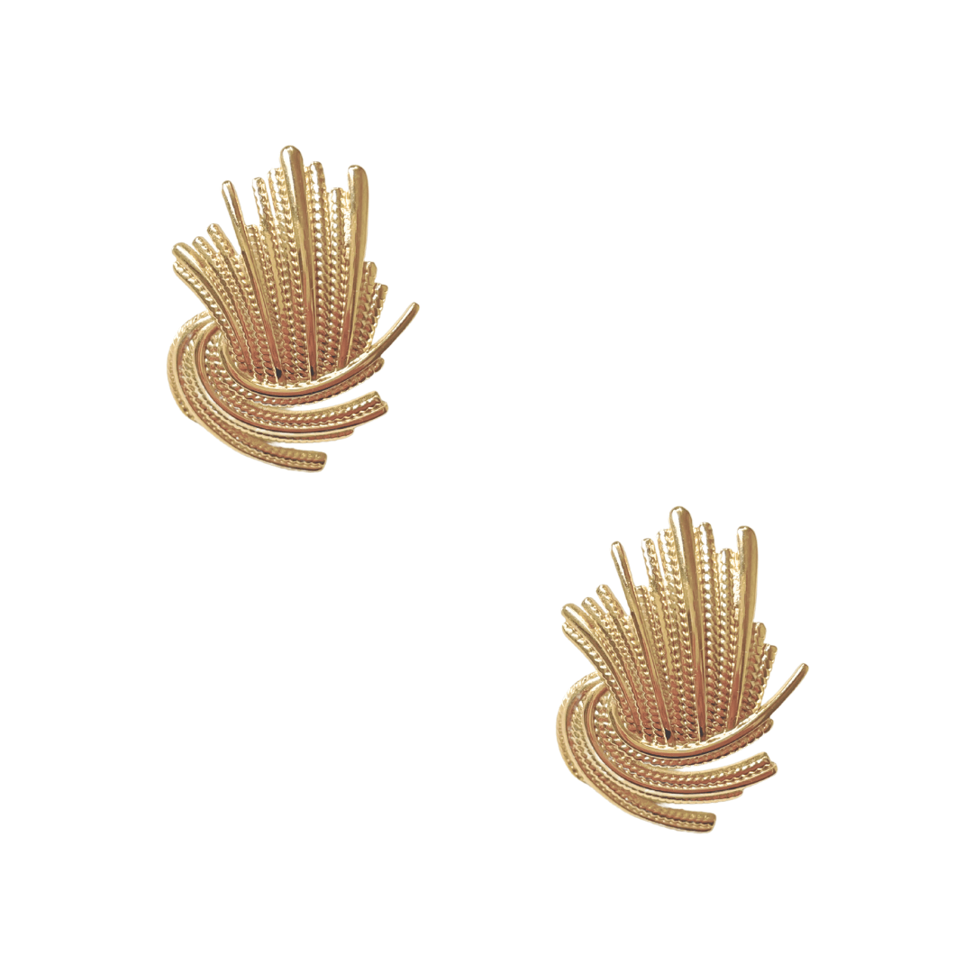 Pendientes Carter | KHLOE JOYAS | Color Oro,Pendientes