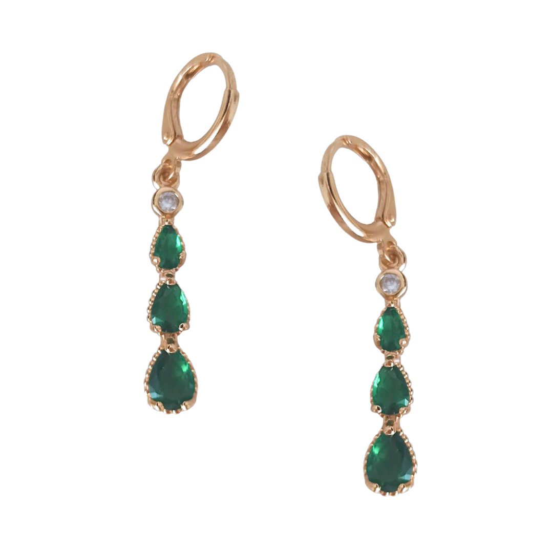 Pendientes Daintree | KHLOE JOYAS | 60%,Color Oro,Colores,Con Brillantes,Pendientes