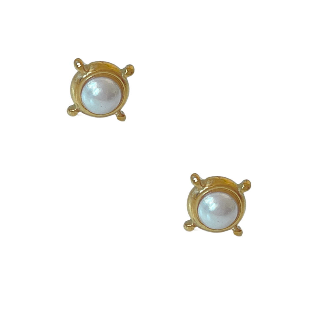 Pendientes Derya | KHLOE JOYAS | Color Oro,Pendientes,Perlas