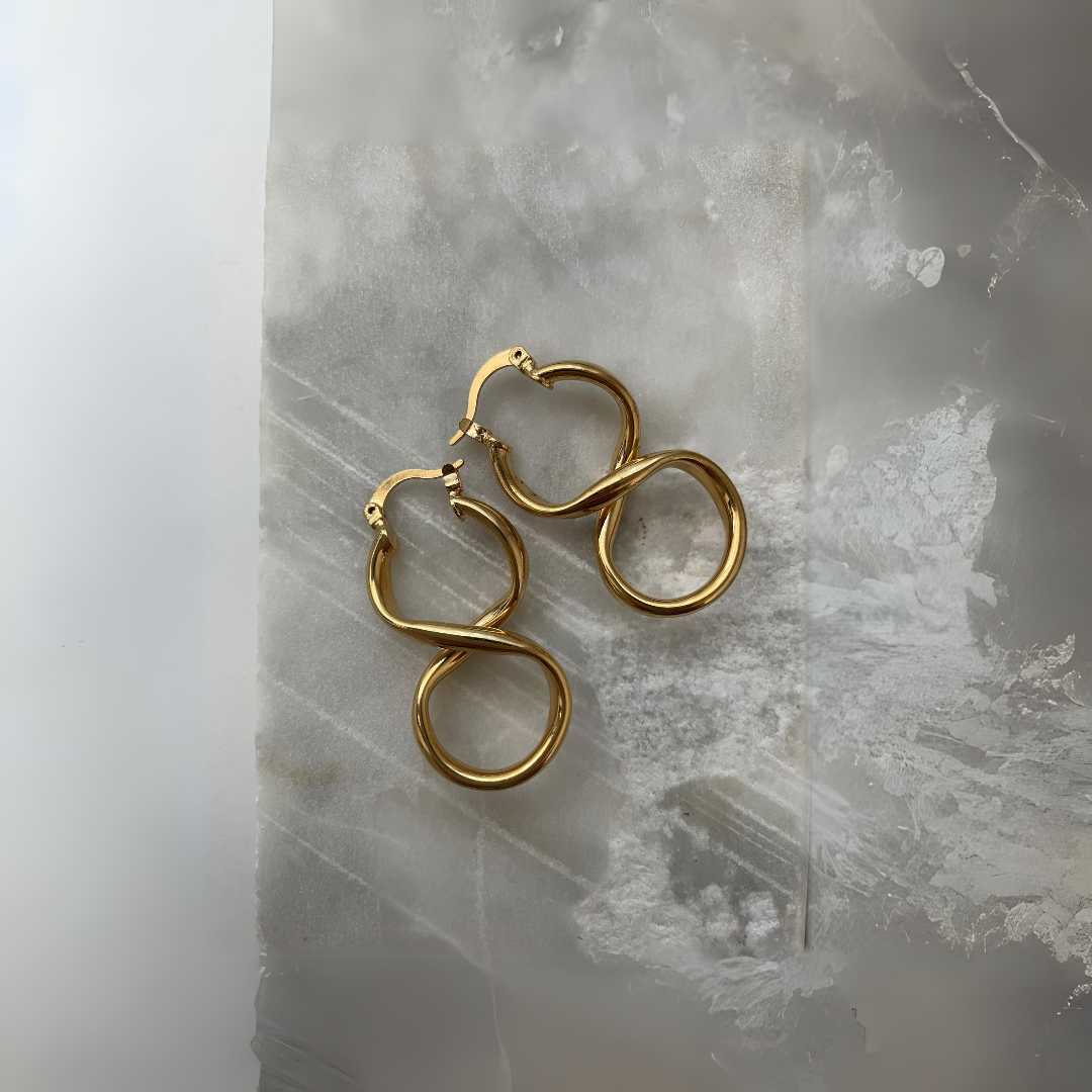 Pendientes Irene | KHLOE JOYAS | Color Oro,Pendientes