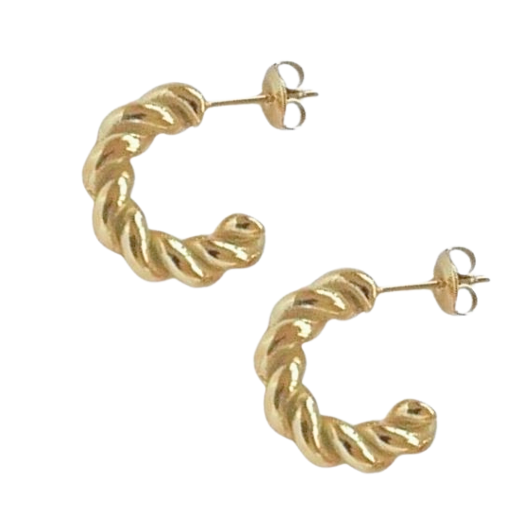 Pendientes Rhetoric | KHLOE JOYAS | Color Oro,Pendientes