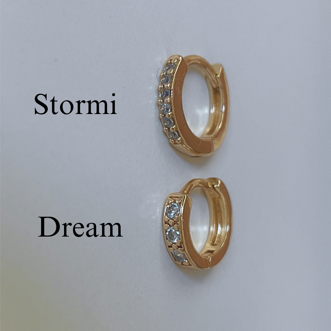 Pendientes Stormi CZ | KHLOE JOYAS | 40%,Con Brillantes,Pendientes
