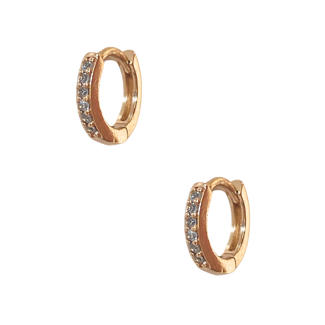 Pendientes Stormi CZ | KHLOE JOYAS | 40%,Con Brillantes,Pendientes