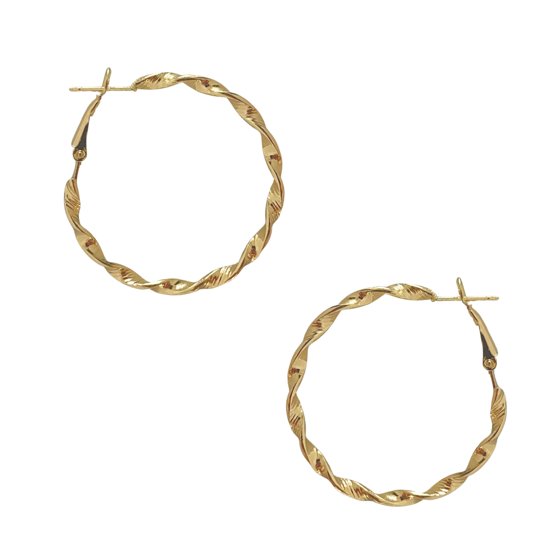 Pendientes Aro Twist