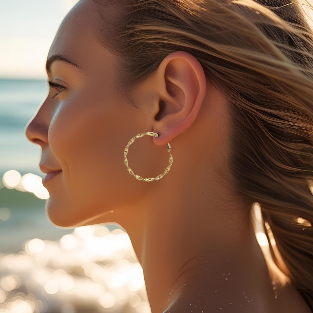 Pendientes Aro Twist
