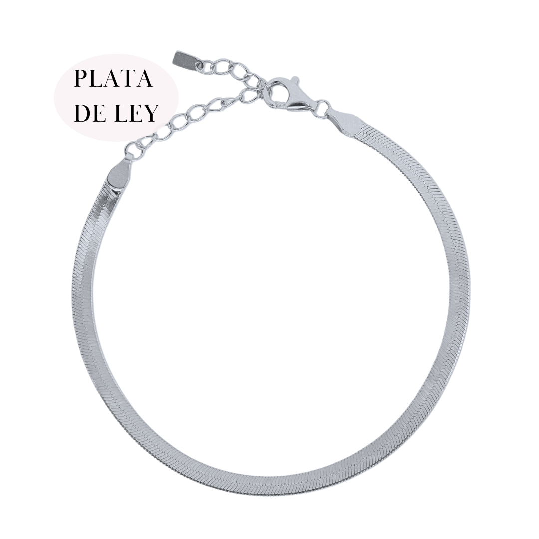 Pulsera Eden Plata De Ley | KHLOE JOYAS | Color Plata,Plata De Ley,Pulseras,Unisex