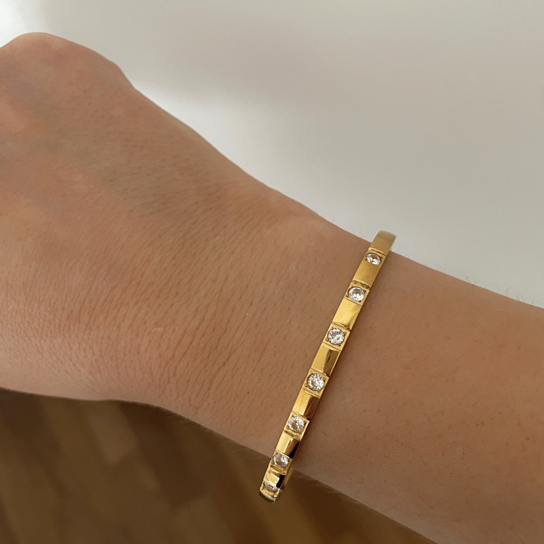 Pulsera Nuray | KHLOE JOYAS | 15%,Color Oro,Color Plata,Con Brillantes,Pulseras