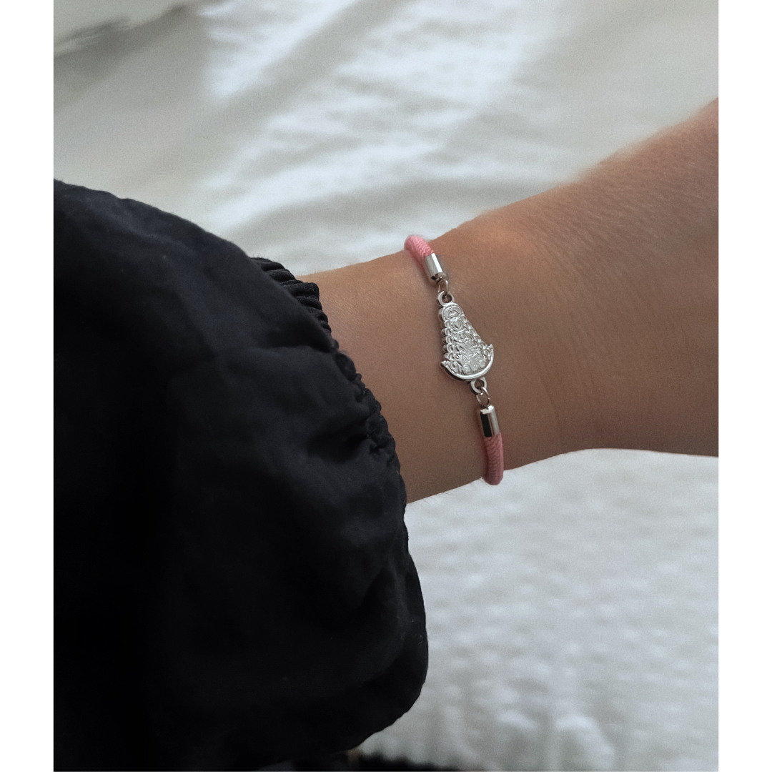 Pulsera Rocio Rosa Cord