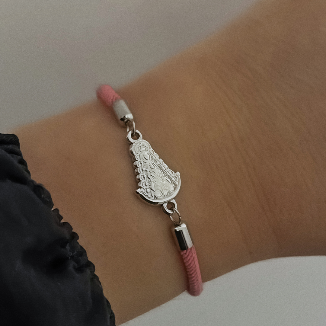Pulsera Rocio Rosa Cord