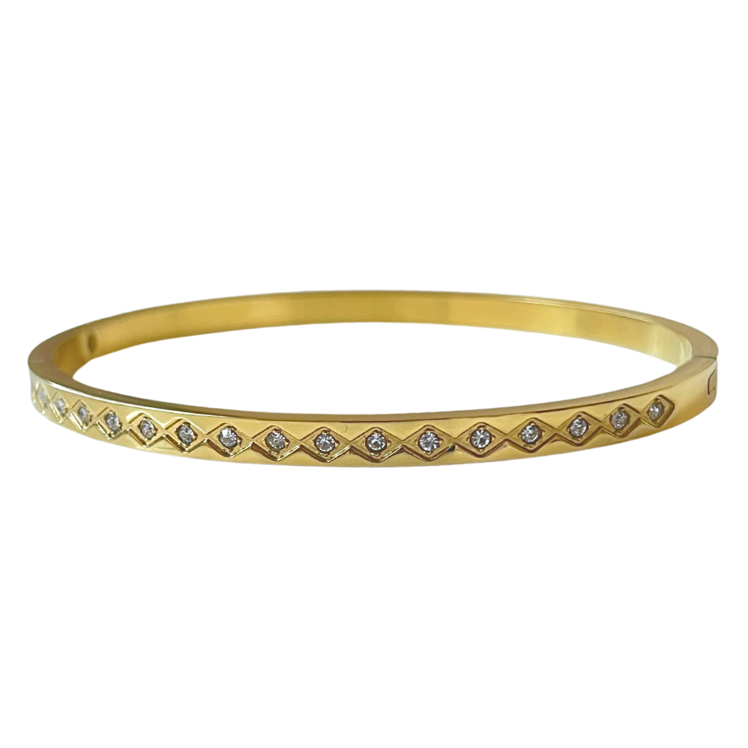 Pulsera Herald | KHLOE JOYAS | Color Oro,Con Brillantes,Pulseras