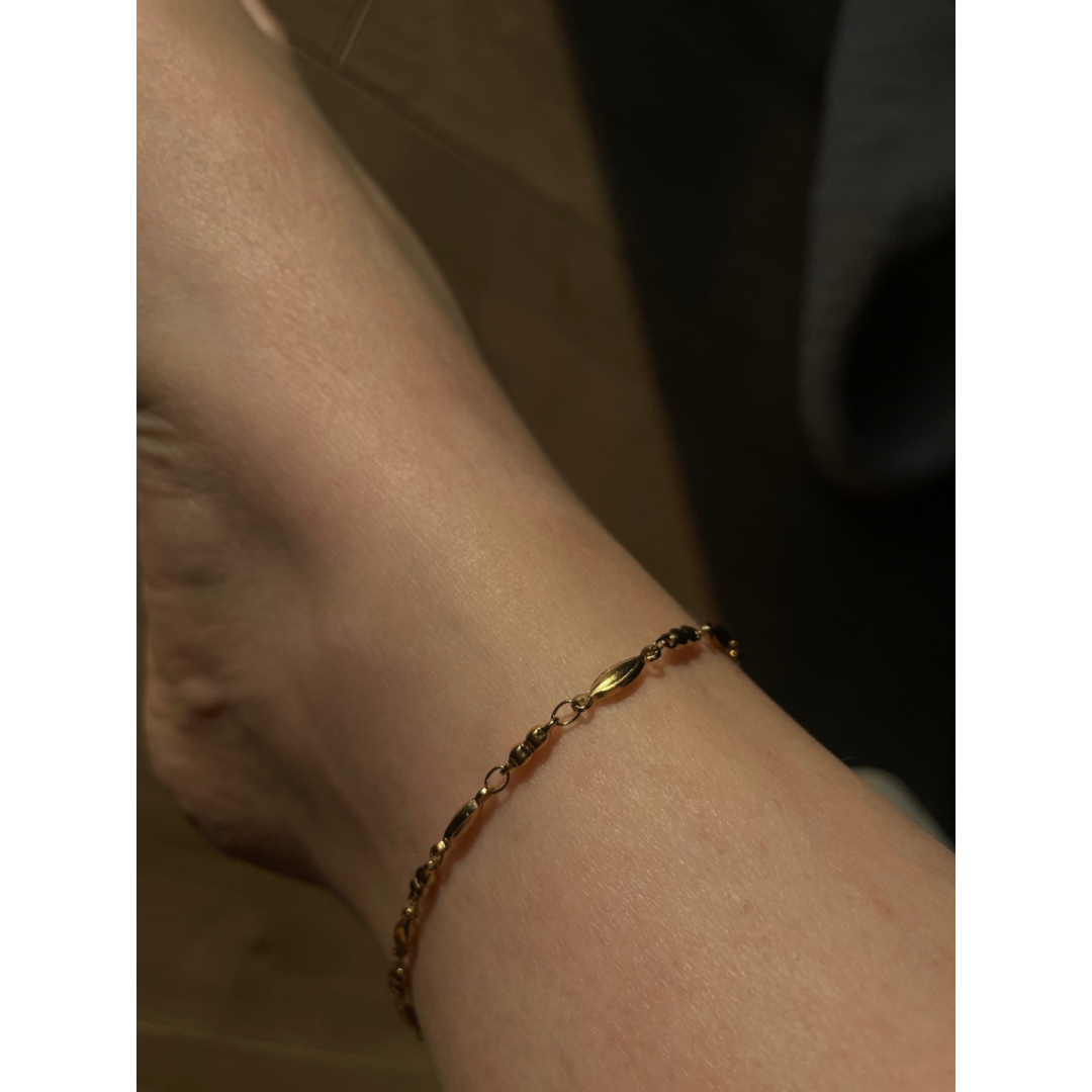 Tobillera Anouk | KHLOE JOYAS | Color Oro,Tobilleras
