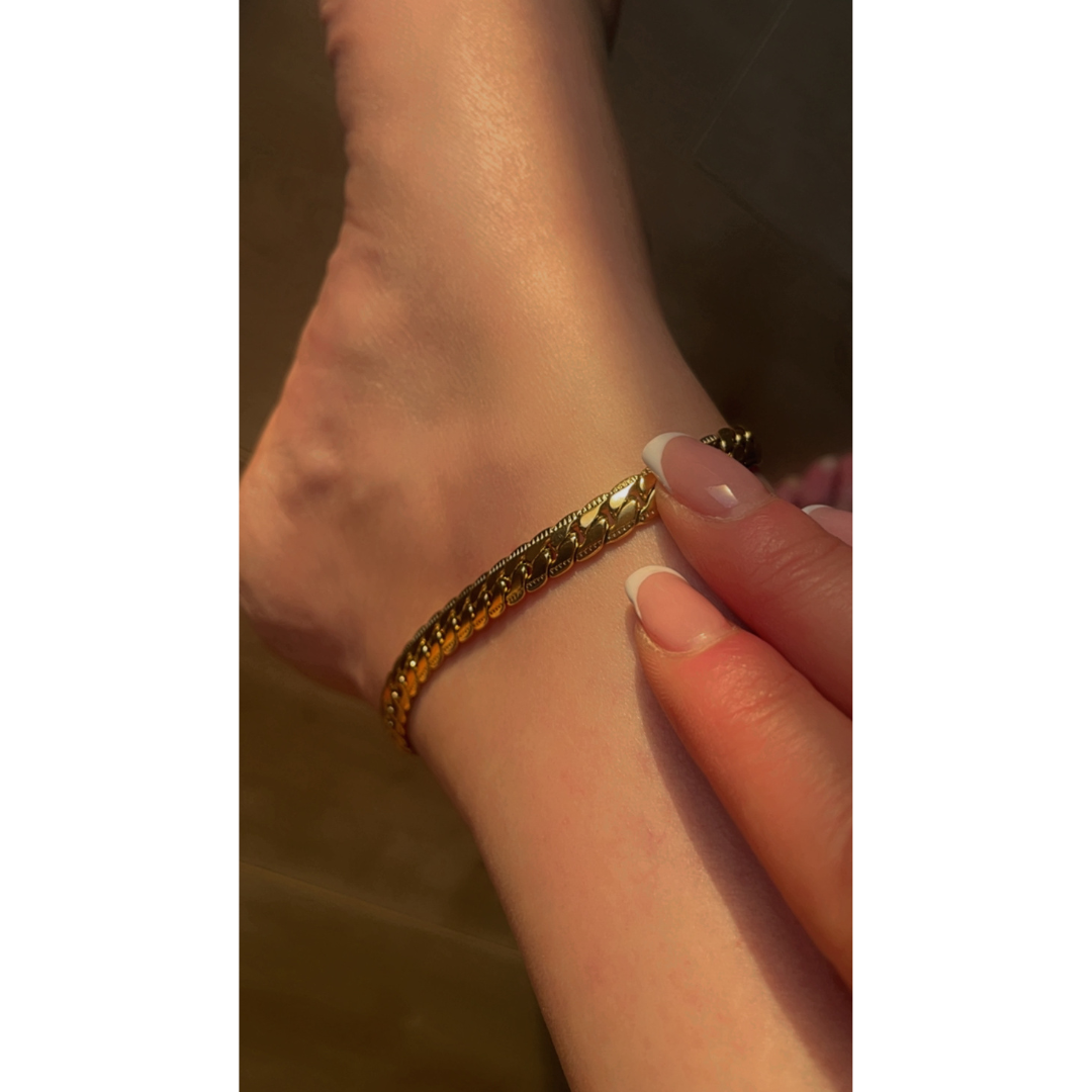 Tobillera Kairo | KHLOE JOYAS | 40%,Color Oro,Pulseras,Tobilleras,Unisex