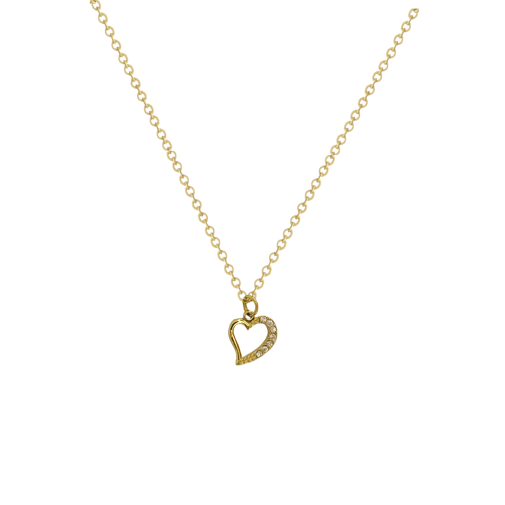 Collar Latido oro 18K con electrocardiograma y corazón - Regalo San Valentín KHLOE JOYAS