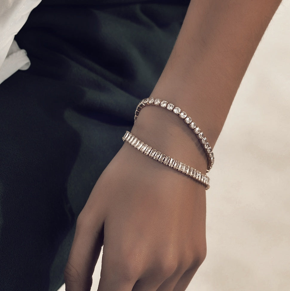 Pulsera Brillantes Tennis