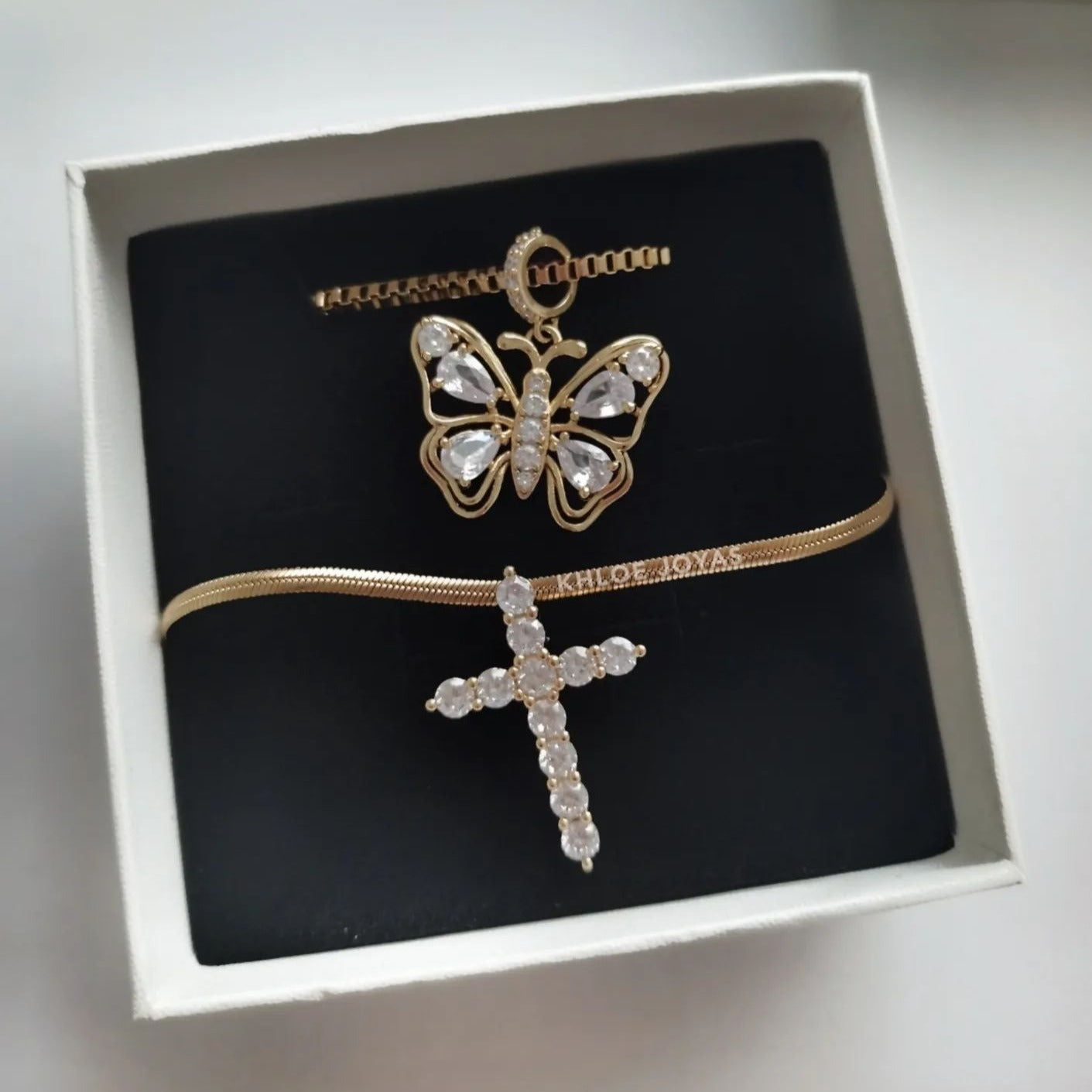 Collar Borboleta