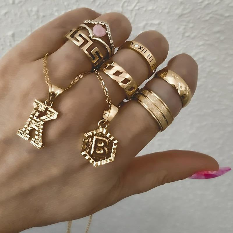 Anillo Citadel | KHLOE JOYAS | 15%,Anillos,Color Oro