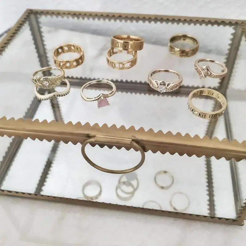 Anillo Numeros Romanos Y Zirconias freeshipping - KHLOE JOYAS