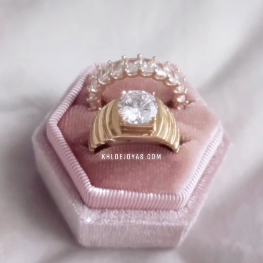 Anillo Windsor | KHLOE JOYAS | Anillos,Color Oro,Con Brillantes,Unisex