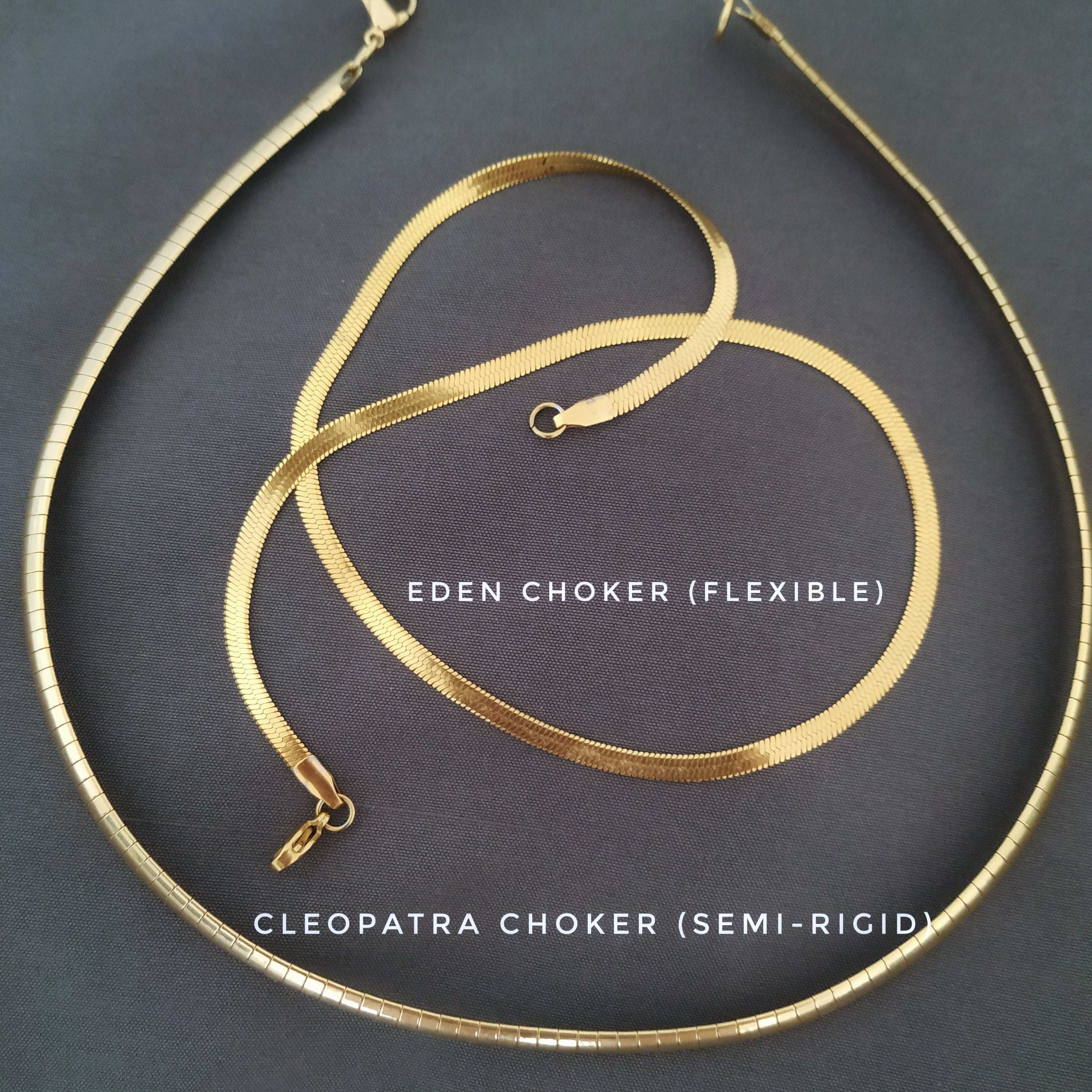 Choker Cleopatra | KHLOE JOYAS | 15%,Cadenas,Collares,Color Oro,Gargantillas