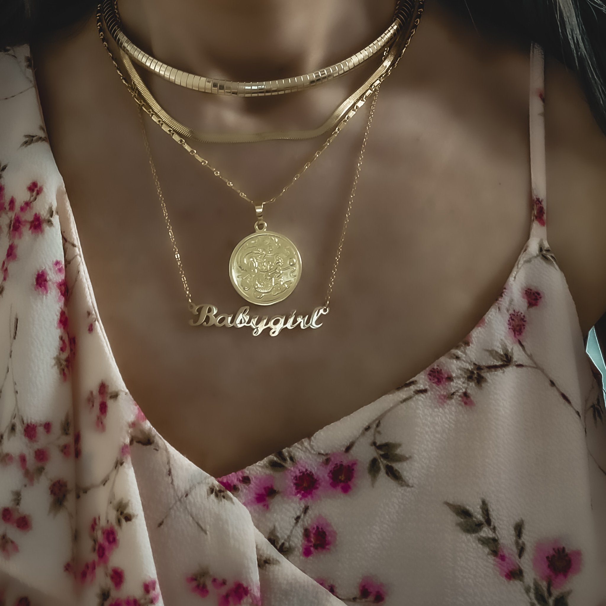 Choker Cleopatra | KHLOE JOYAS | 15%,Cadenas,Collares,Color Oro,Gargantillas